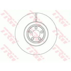 Диск тормозной передний JAGUAR XF/XK/XJ 2009-> /VENT D=380MM TRW DF6651S