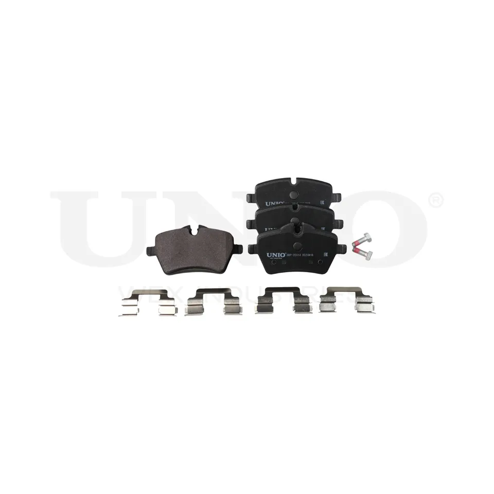 Колодки тормозные дисковые передние UNIO BRP-20314