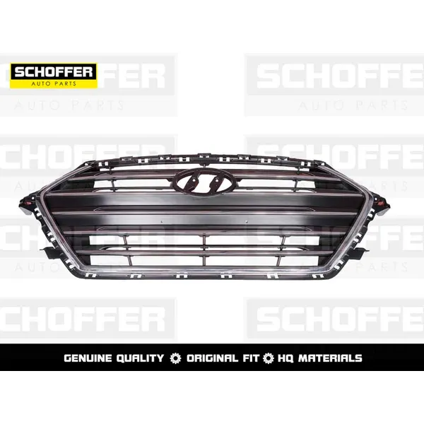 Решетка радиатора хром Hyundai Elantra 15-18 SCHOFFER SHF02712