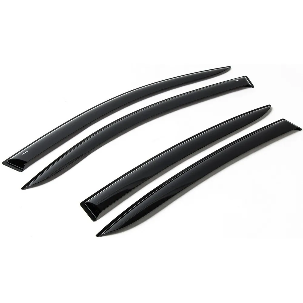 Дефлекторы окон, RIVAL, для Lada Vesta седан, седан Cross, Sport, CNG 2015-, листовой ПММА, 4шт. LADA (ВАЗ) Vesta, Vesta CNG, Vesta Cross, Vesta Sp 36006001