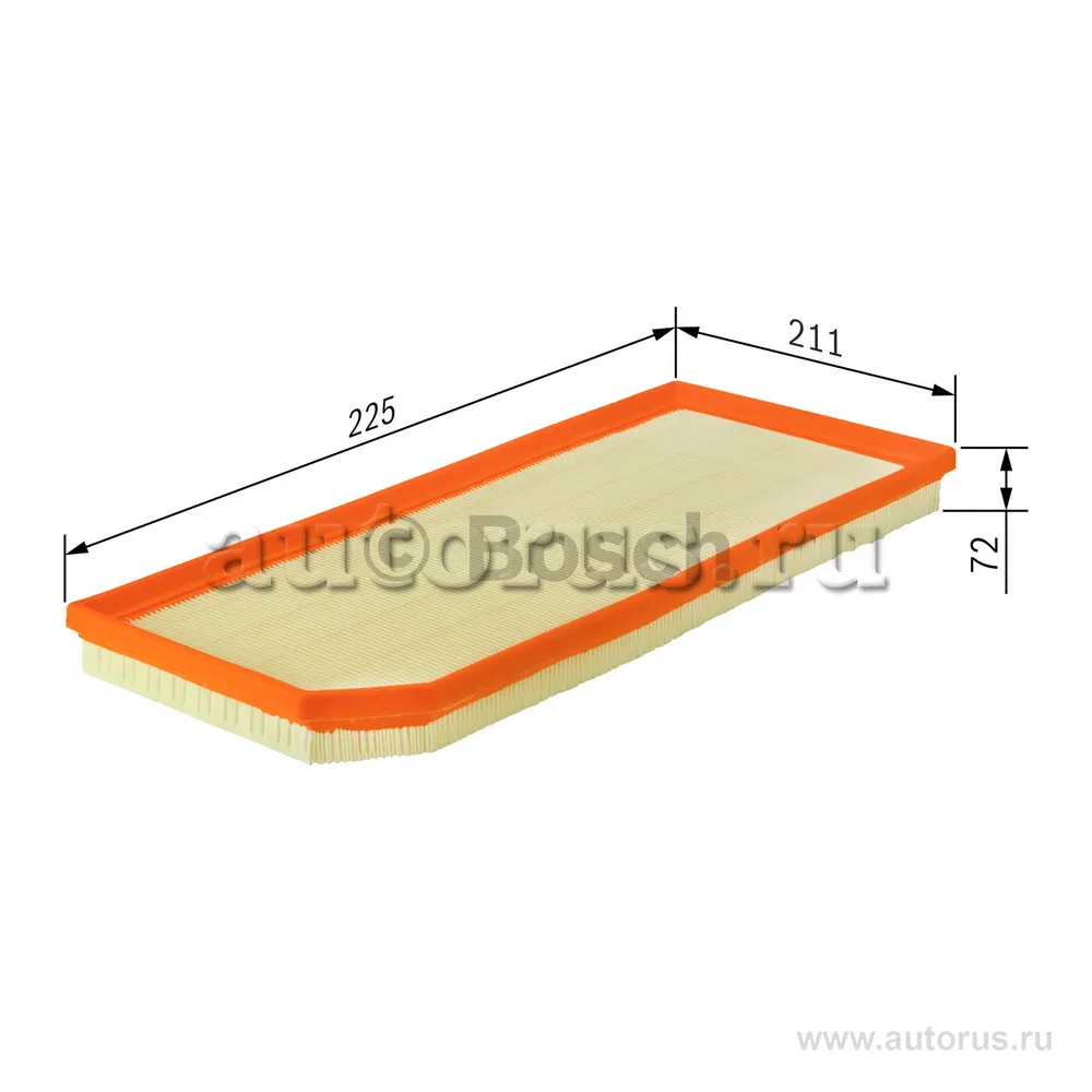 Фильтр воздушный VOLVO S60V70XC90XC70 2.4D 05- BOSCH F 026 400 026