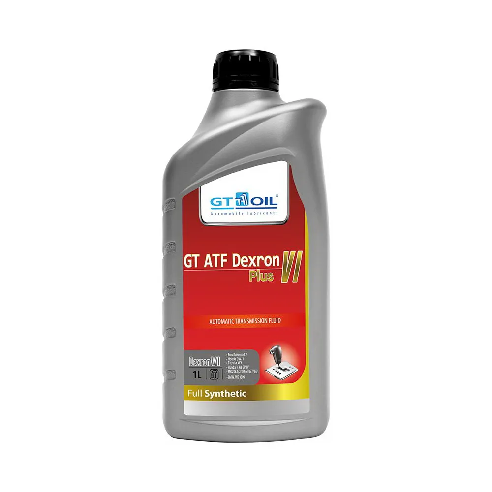 Масло трансмиссионное GT OIL GT ATF Dexron VI Plus синтетическое 1 л 8809059408513