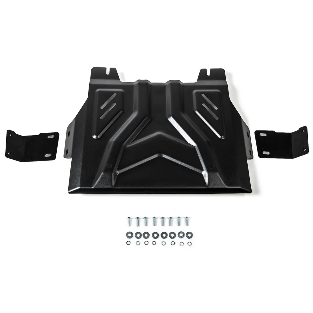 Защита РК + комплект крепежа, АвтоБРОНЯ, Сталь, Mitsubishi L200 2015-, V - 2.4d; 2.4d H.P./Mitsubish Fiat, Mitsubishi Fullback, L200, Pajero Sport АВТОБРОНЯ 111.04048.2