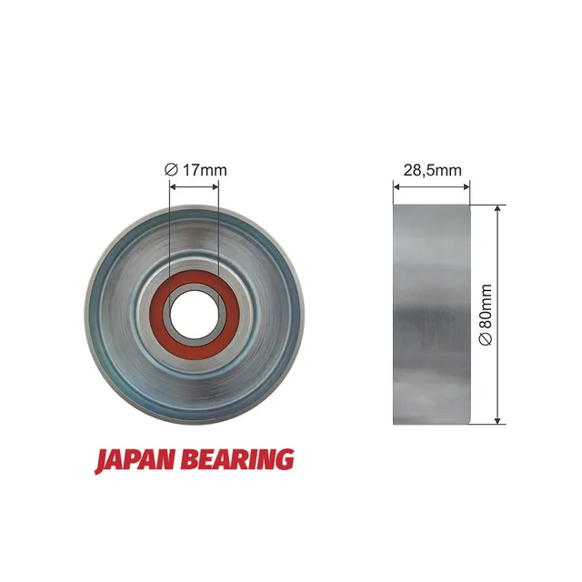 Ролик VOLVO S80 II 07-16, VOLVO XC90 2003-2014 NTY RNKVV001