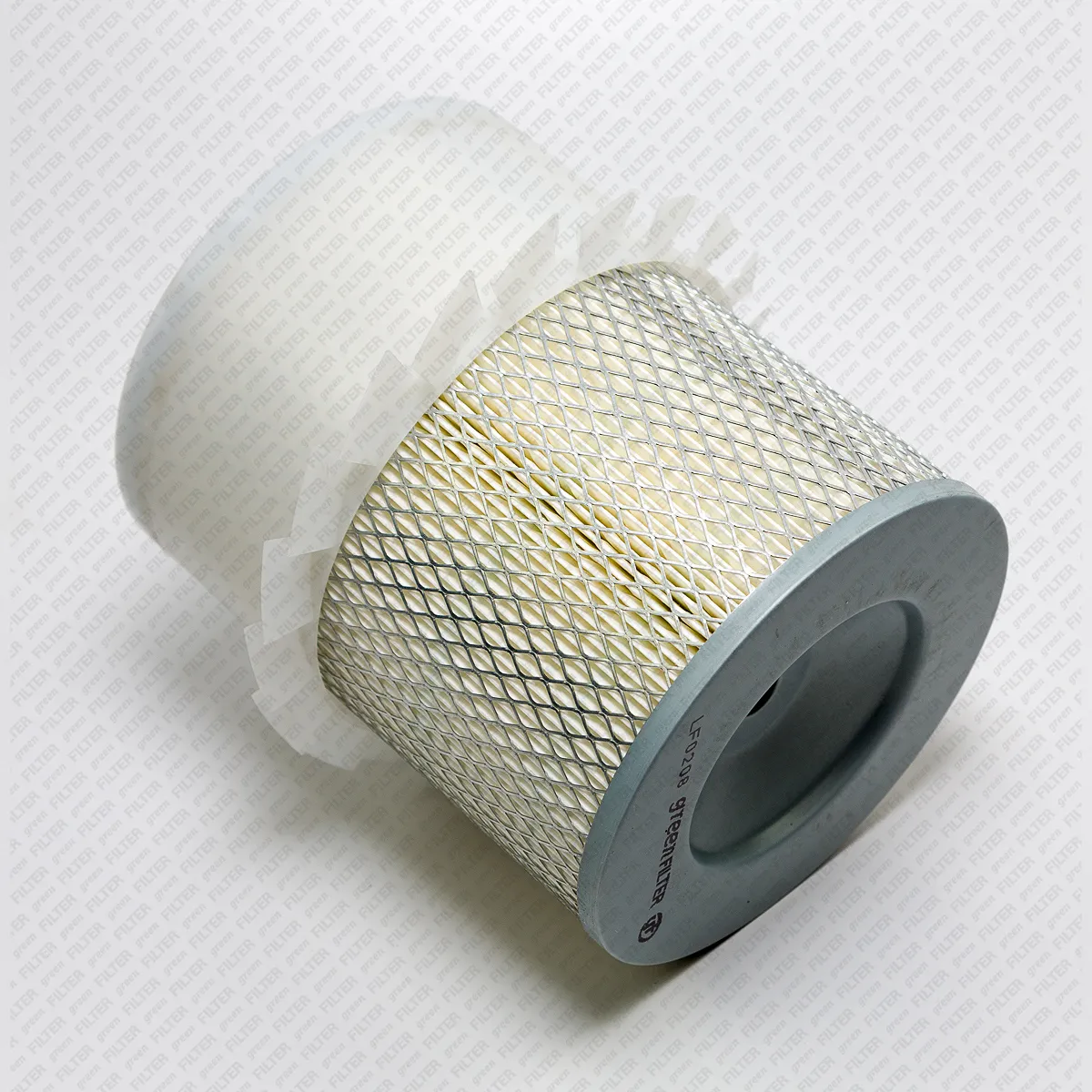 Фильтр воздушный MITSUBISHI L200/Pagero/Pajero Sport 98-> GREEN FILTER LF0208