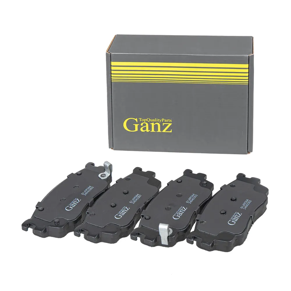 Колодки тормозные передние для MAZDA 323 98-04, 626 97-02, PREMACY 99 - GANZ GIJ09364