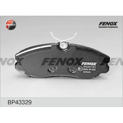 Колодки тормозные дисковые FORD MAVERICK 93-01,NISSAN TERRANO 2.4-2.7TD, 93-, FENOX BP43329
