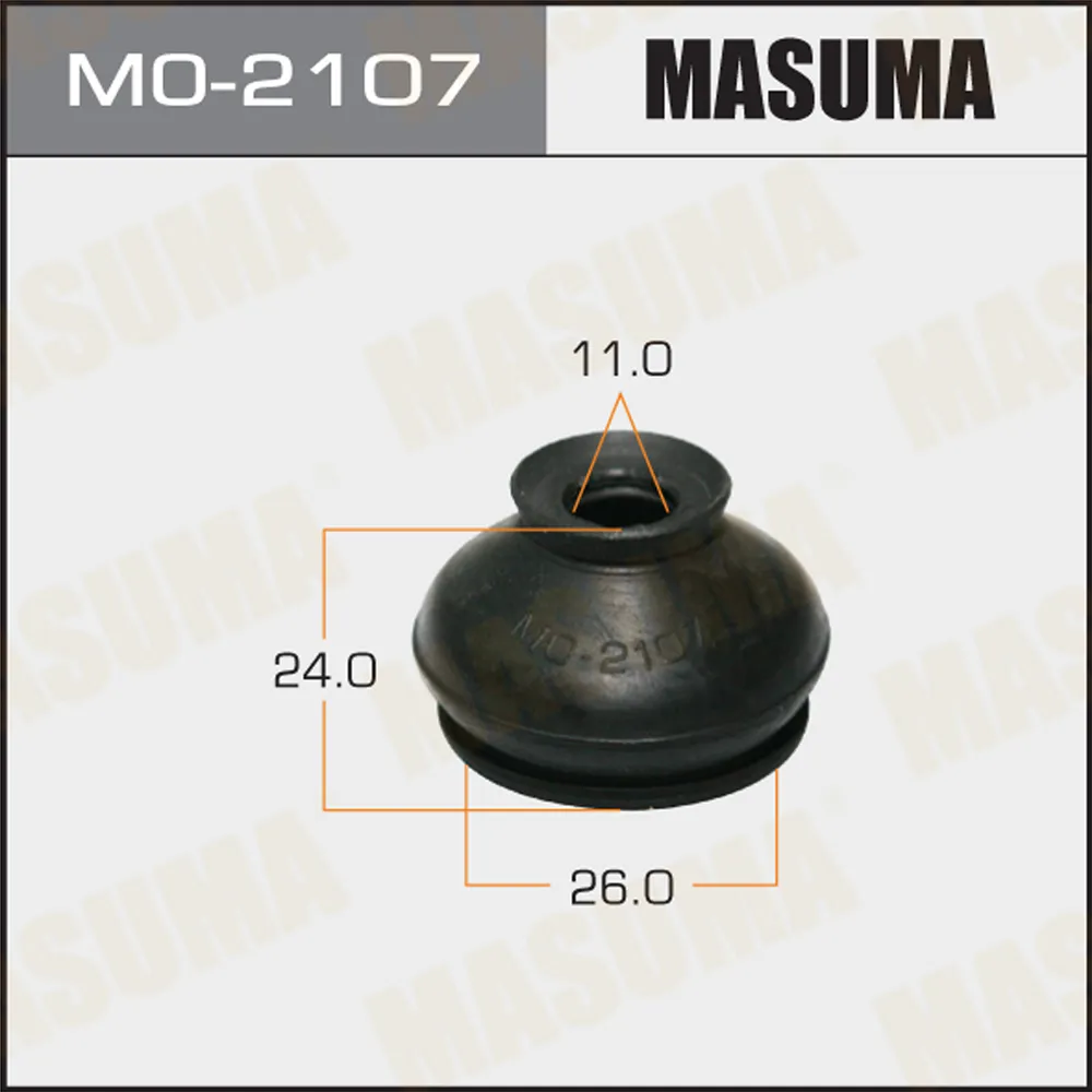 Пыльник шарового шарнира 11х26х24 MASUMA MO-2107