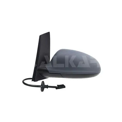 Зеркало электрическое Opel Astra J 09- 15 (под покраску) складывающееся левое ALKAR 6129442