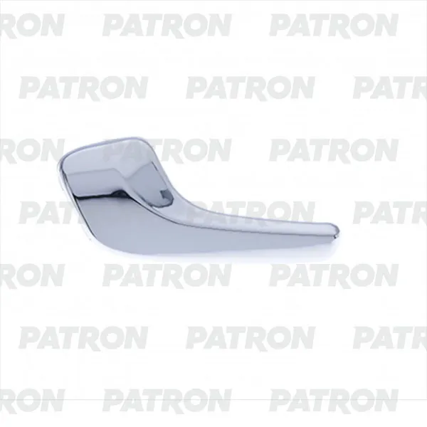 Ручка внутренняя двери передн = задн (лев) Opel Corsa D 06-14 (хром) PATRON P20-1158L