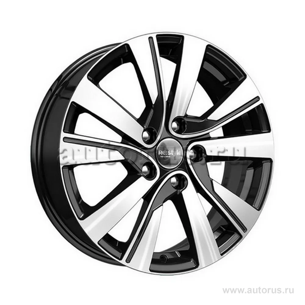 Диск литой R17 7J 5x114.3/66.1 ET48 Remain R185 алмаз черный 18501AR