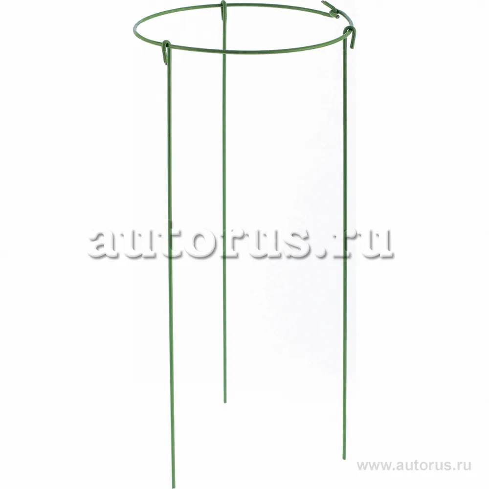 Опора для растений круглая, D 28 см, H 45 см, 3 шти в упаковке, металл в пластике Palisad 644075 PALISAD 644075
