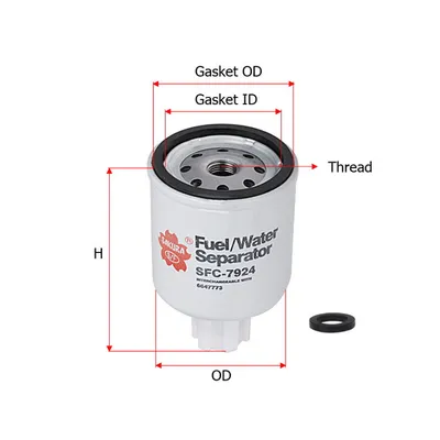 Фильтр топливный SAKURA SFC-7924