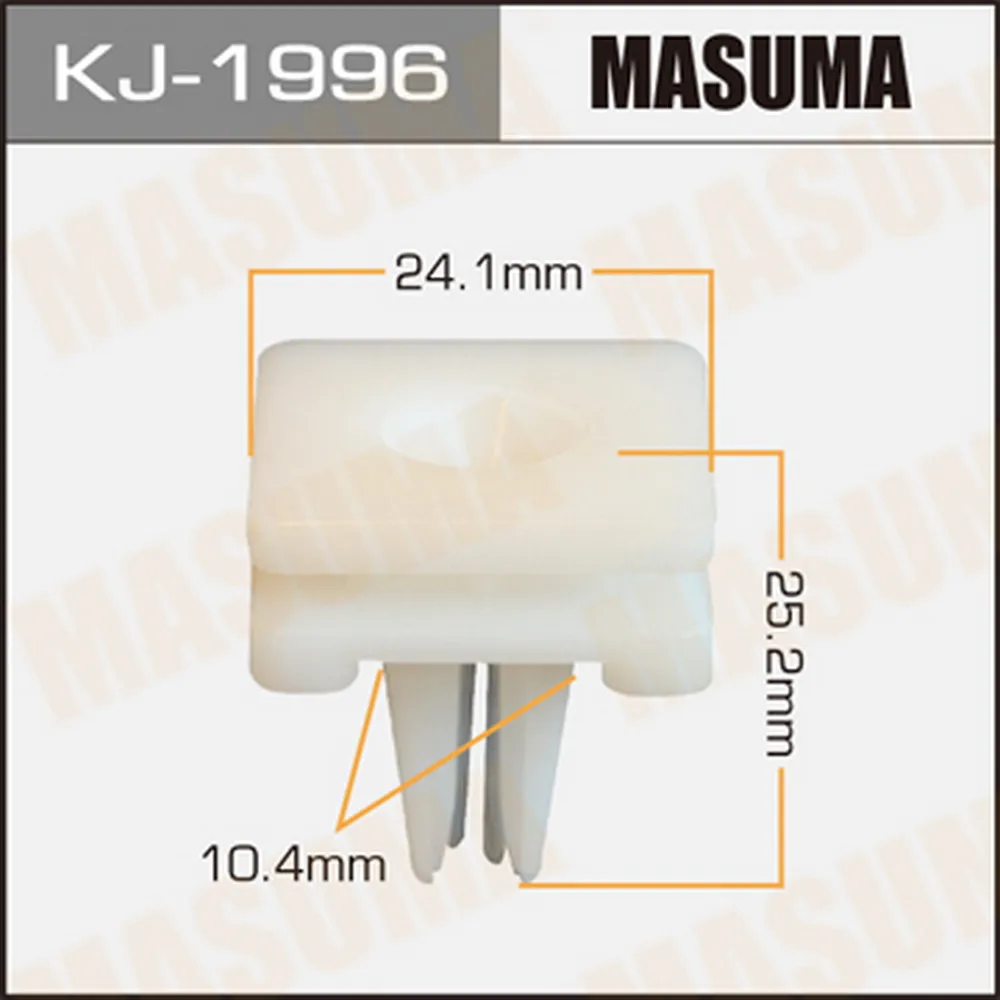Клипса автомобильная MASUMA KJ-1996