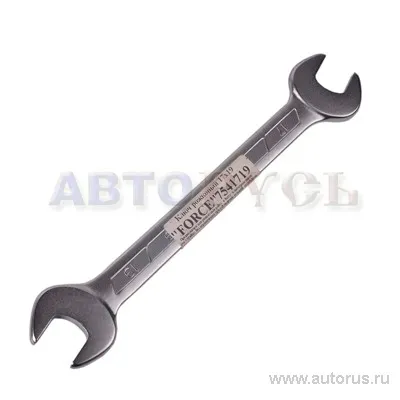 Ключ рожковый, 17 x 19 мм FORCE 7541719
