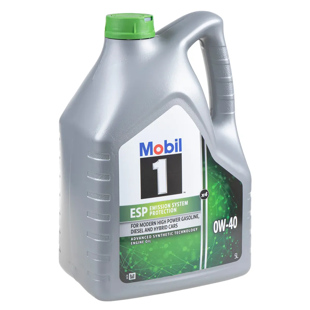 Масло моторное MOBIL 1 ESP X4 0W-40 синтетическое 5 л 157814