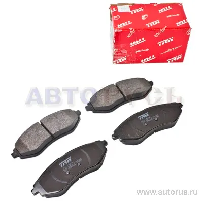 Колодки передние CHEVROLET AVEO 06->/KALOS 02- TRW GDB3330