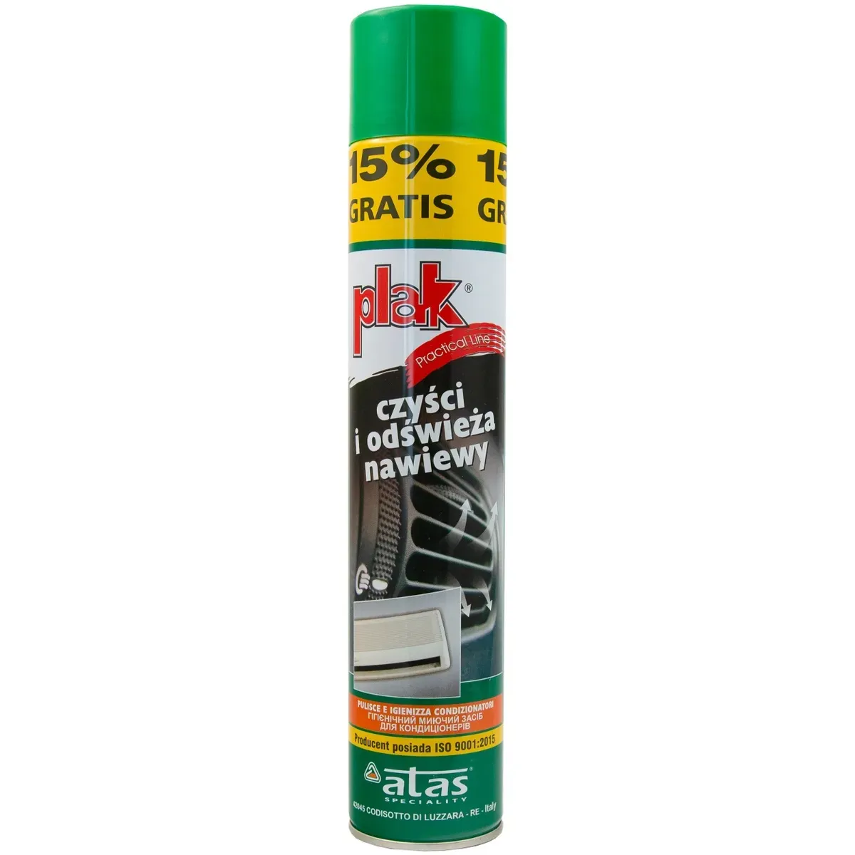 Очиститель кондиционера пенный с трубочкой 500мл, Мята