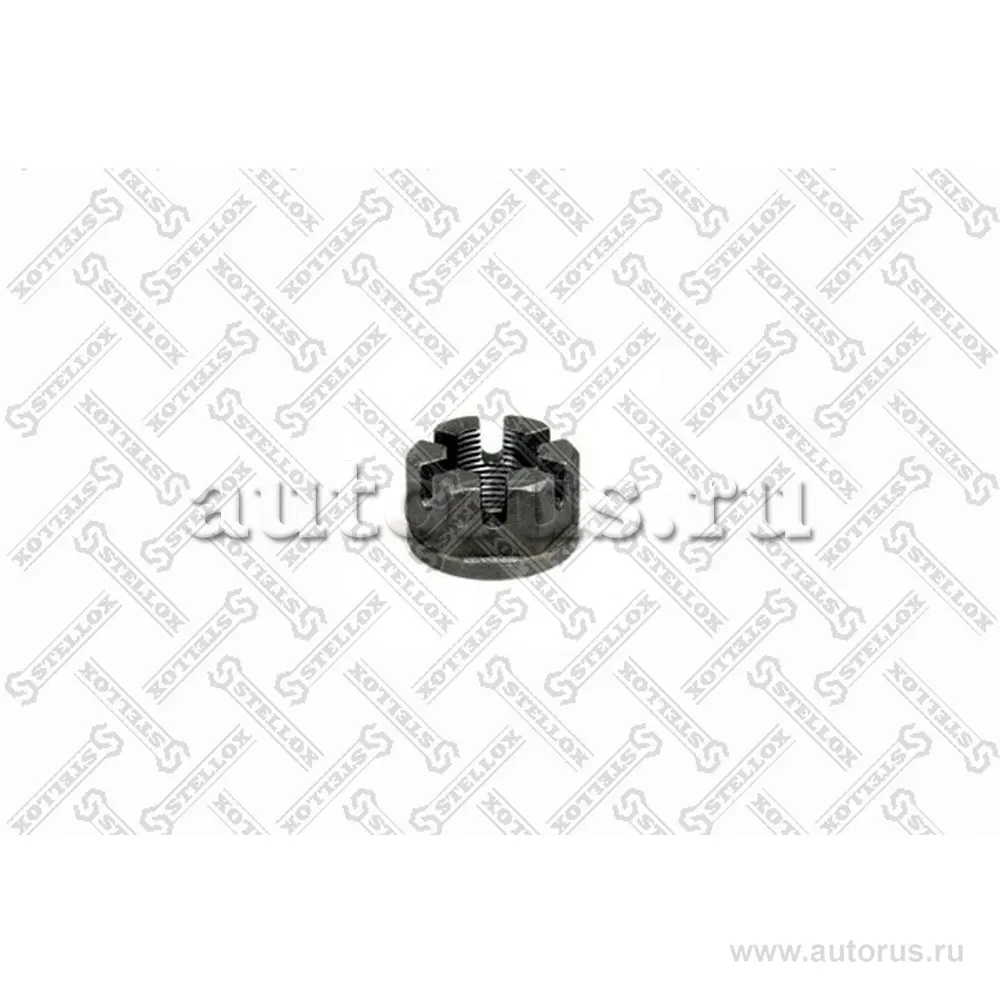 Гайка корончатая M42x3 H42 SW65 BPW M42x3x42 STELLOX 8513202_SX