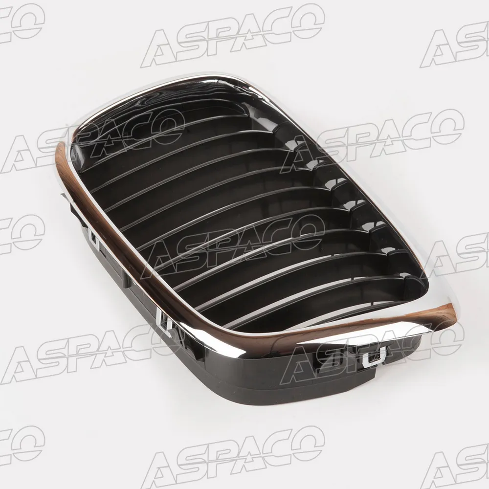 Решетка радиатора левая (L) BMW 5'E39 (95-03) ASPACO AP837