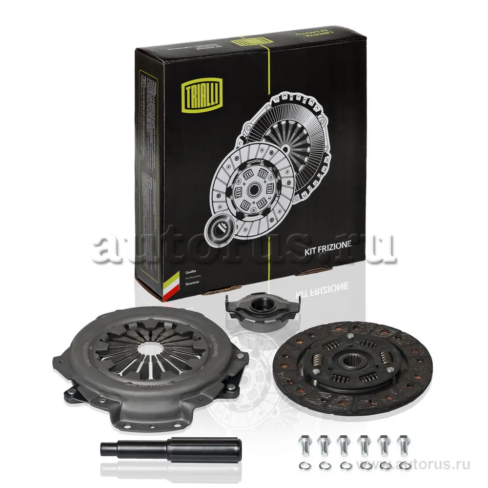 Сцепление в сборе для а/м ЗАЗ 1102/ZAZ Chance (09-)/Sens (02-) 1.3i (с мех.муфт) TRIALLI FR 702