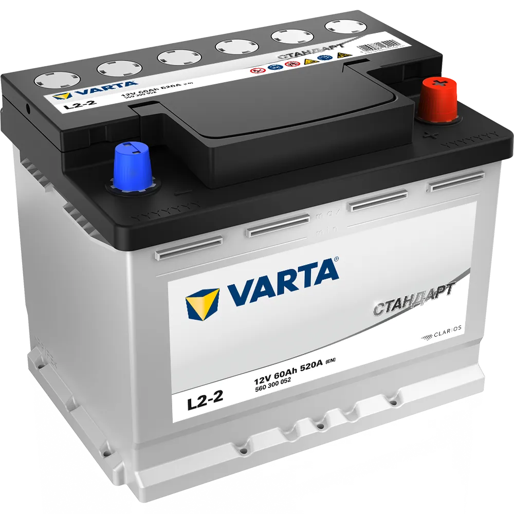 Аккумулятор VARTA СТАНДАРТ 60 А/ч Обратная 242x175x190 EN520 А