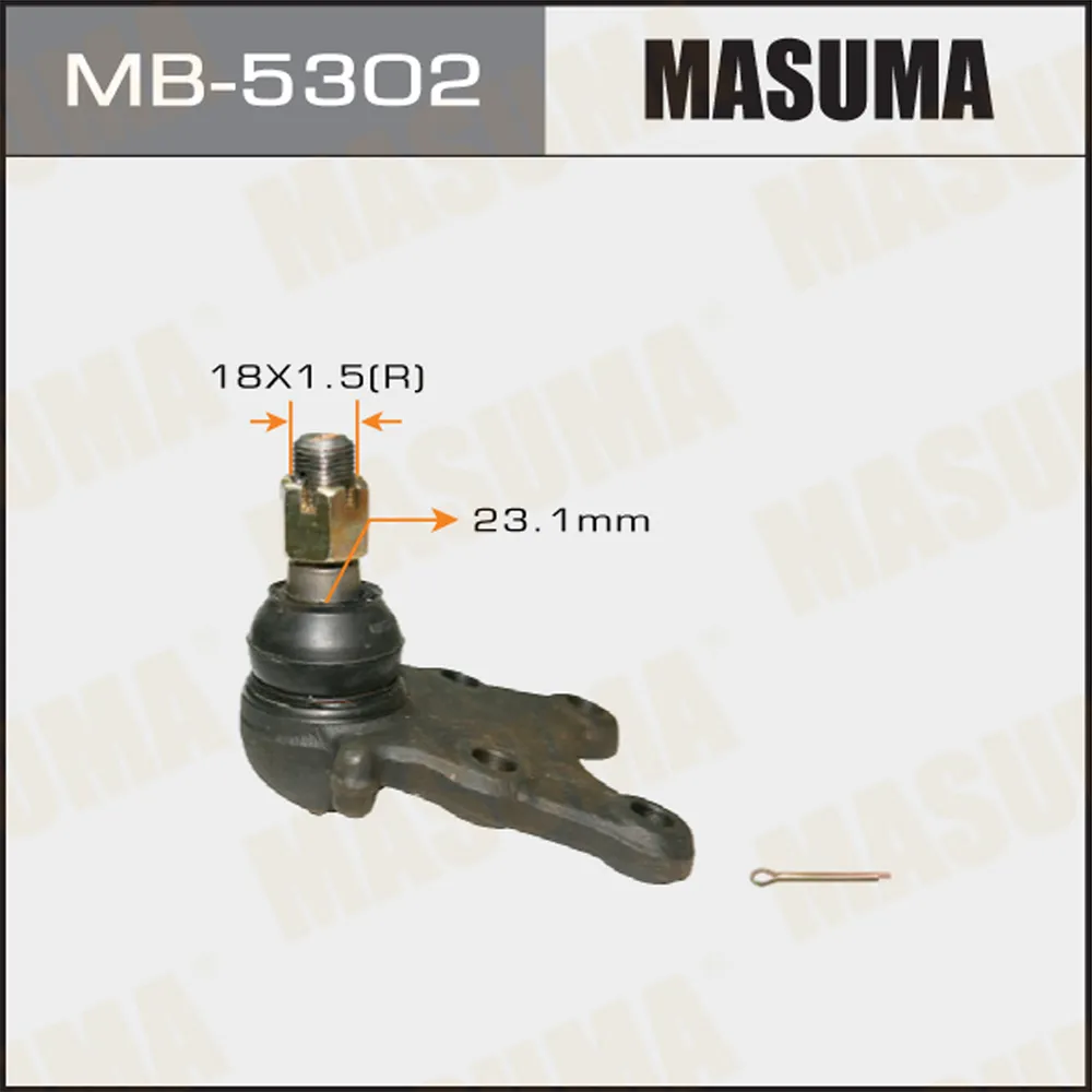Шаровая опора MASUMA front low BIGHORN/UBS MASUMA MB5302