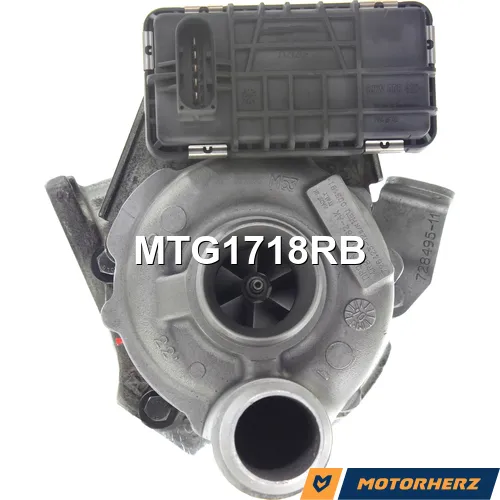 Турбокомпрессор оригинальный восстановленный Motorherz MTG1718RB