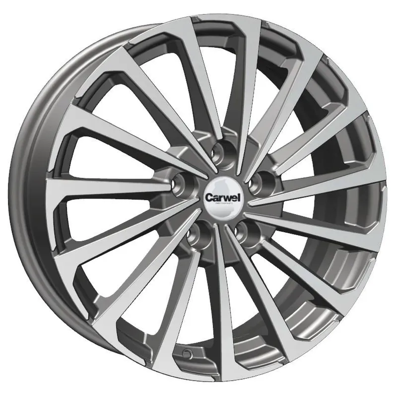 Диск литой R17 6.5J 5x114.3/64.1 ET40 Carwel Кагра 1721 AGR 00122410