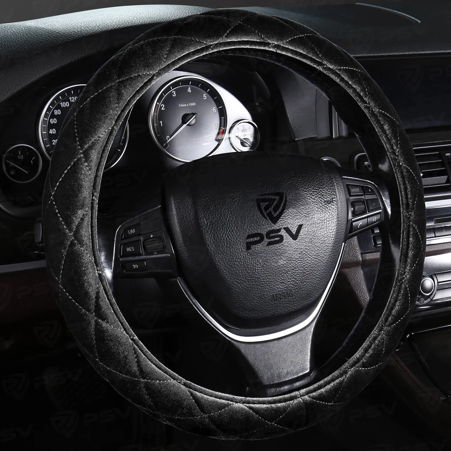 Чехол на руль оплетка PSV CONVEX PRO (Черный) M 37-39 см 136084
