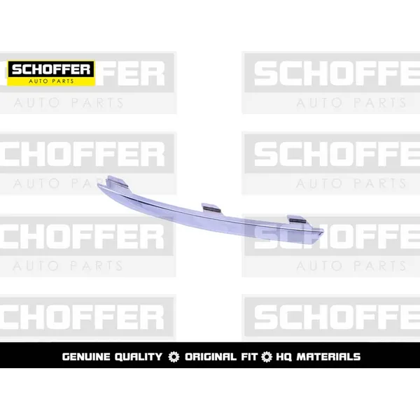 Молдинг заднего бампера левый хром Volkswagen Polo sedan (V 2015-2020) SCHOFFER SHF01814