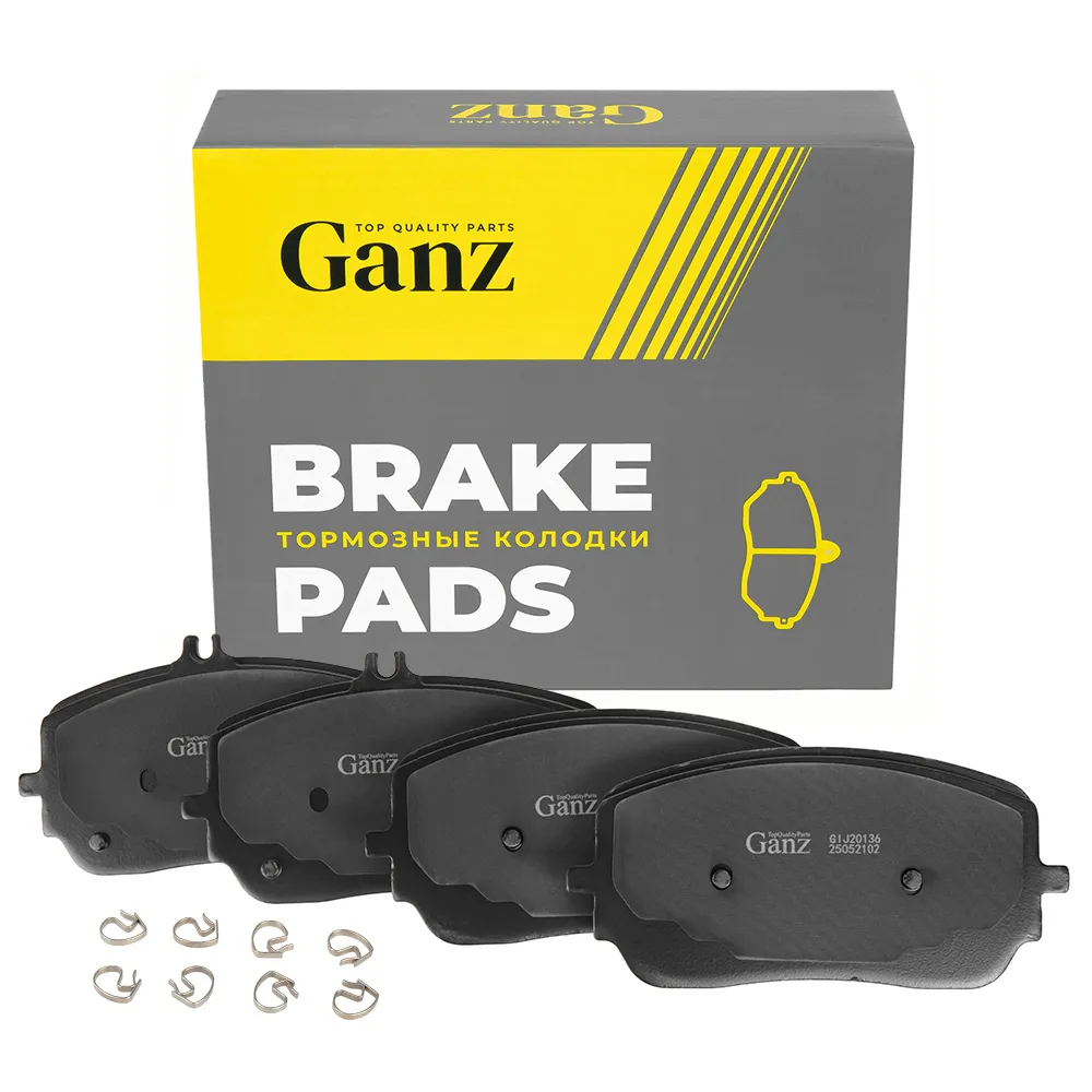 Колодки тормозные передние для MB GLE-V167 / GLS-X167 18-> GANZ GIJ20136
