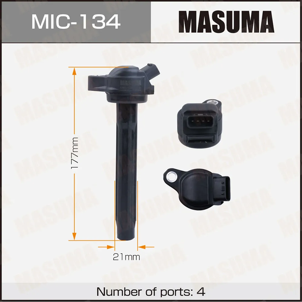 Катушка зажигания LEXUS/TOYOTA RX350/HIGHLANDER MASUMA MIC134