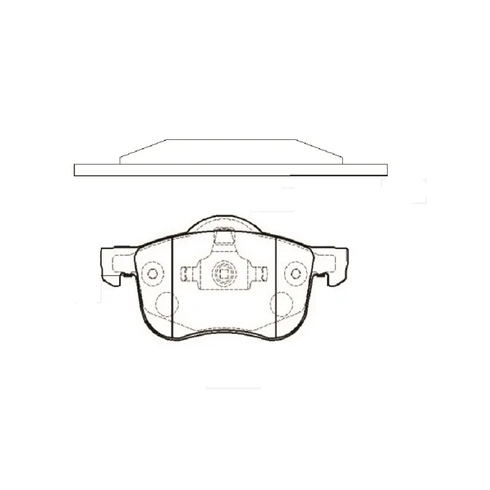 Колодки передние Volvo S80 98/V70/S60 00/C70 00-02/XC70 2.5D5 02 CTR GK1220