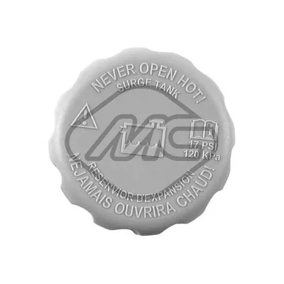 КРЫШКА РАСШИРИТЕЛЬНОГО БАЧКА CHEVROLET AVEO С КЛАПАНОМ Metalcaucho 03549