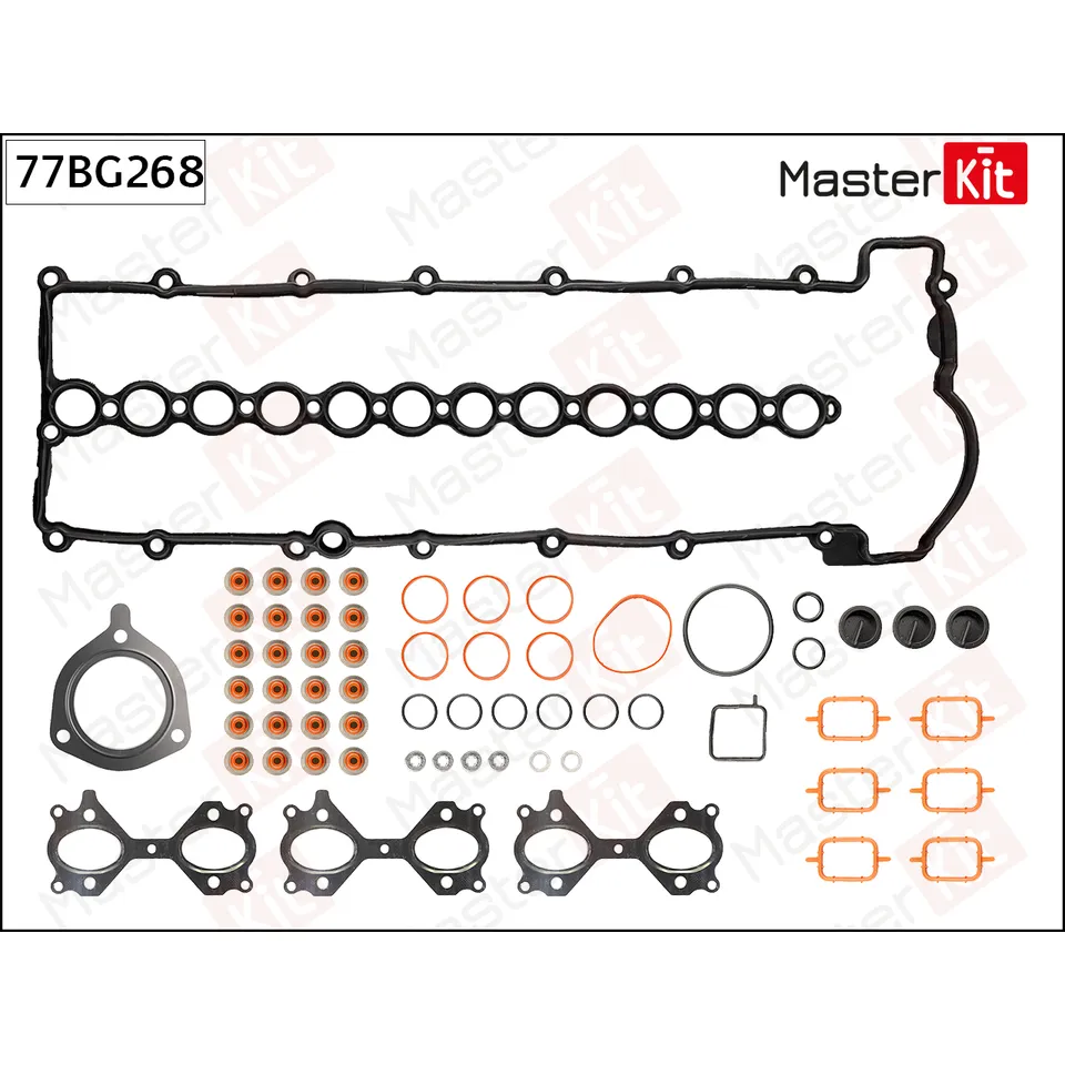 Комплект прокладок ГБЦ BMW M57 77BG268 MASTERKIT 77BG268