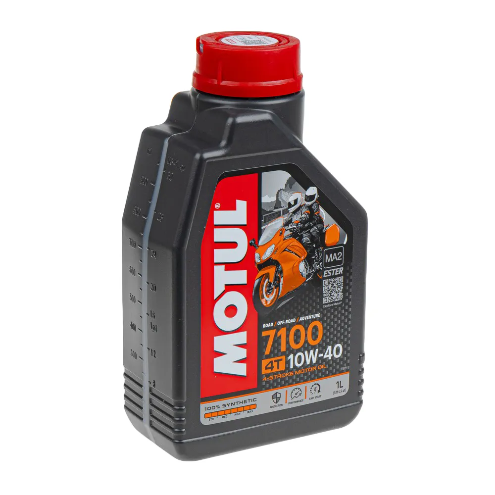 Масло моторное 4T Motul 7100 4T 10W40 синтетическое 1 л 104091