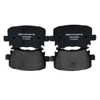 Колодки дисковые задние Audi A3 диск 16' 03>, VW Touran диск 15' 03> ZENTPARTS Z07239