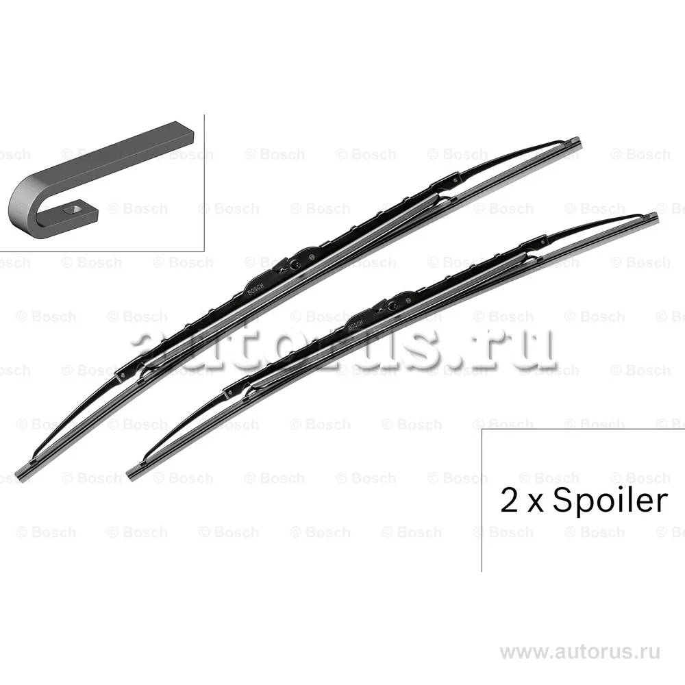 Щетка стеклоочистителя мм 1 шт BOSCH 3 397 001 367