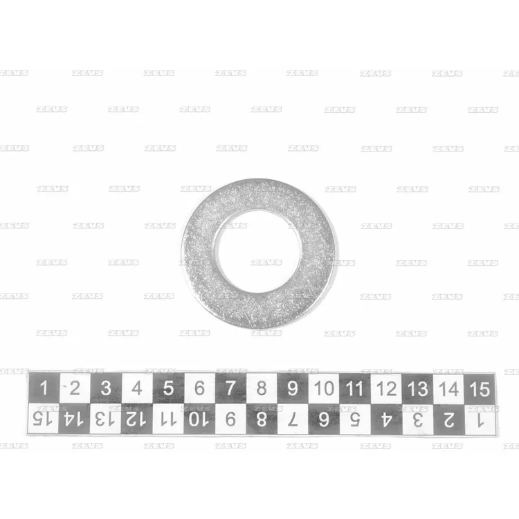 Шайба металлическая d28x50x2.5mm ZEVS WSP-06