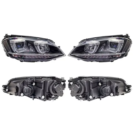 Фара левая+правая комплект тюнинг GOLF VII 2013- Eagle eyes VK197B3WU0