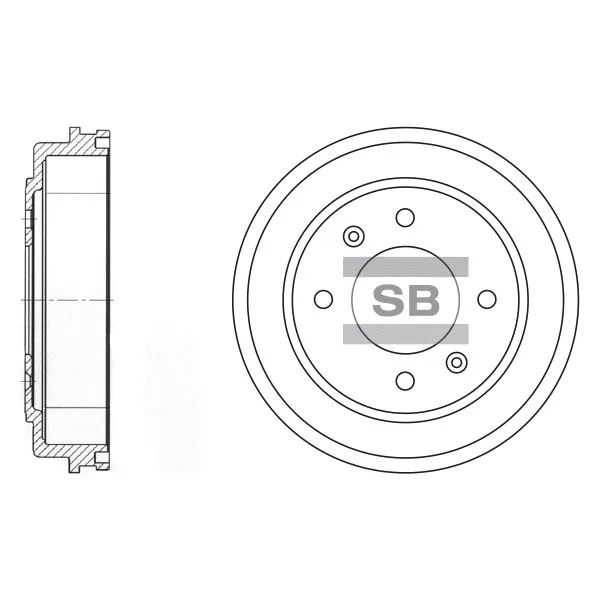Барабан тормозной SANGSIN BRAKE SD1039