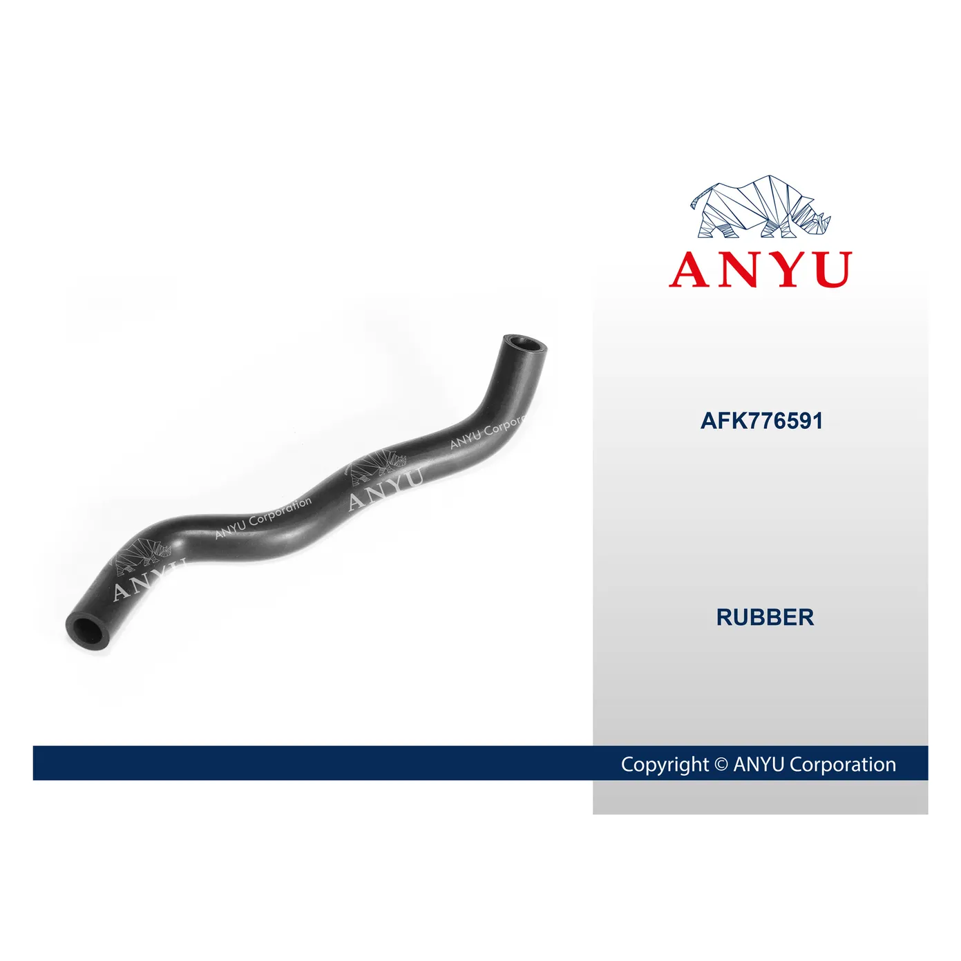 Патрубок вентиляции картера двигателя для LADA (Largus) RENAULT (Logan, Sandero) ANYU AFK776591