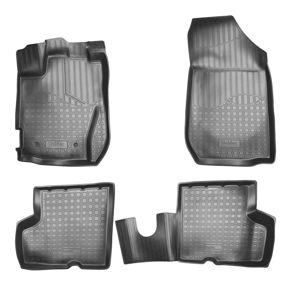 Коврики салонные для Renault Kaptur 3D (2016) NORPLAST NPA11-C69-240
