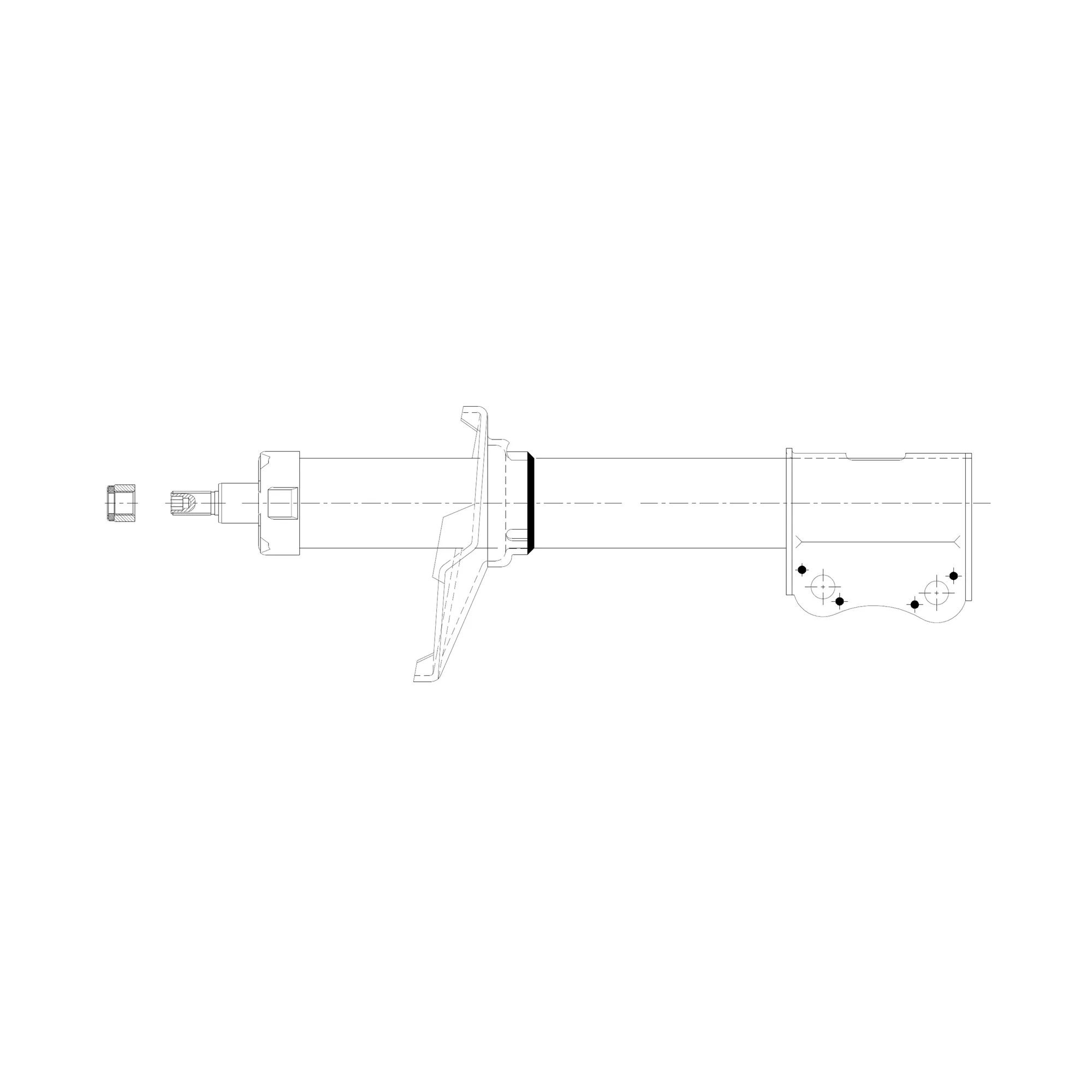 Амортизатор подвески CTR GY2170G