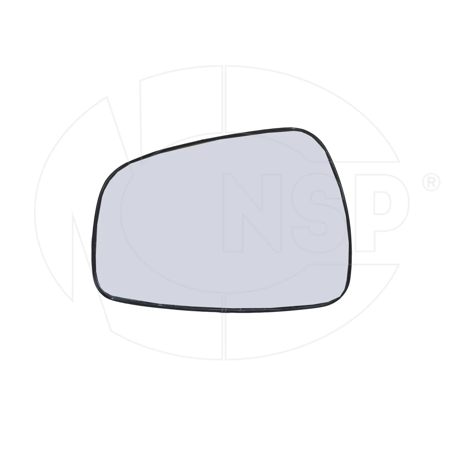 Стекло зеркала правого HYUNDAI Elantra V (10-14) (обогр.)