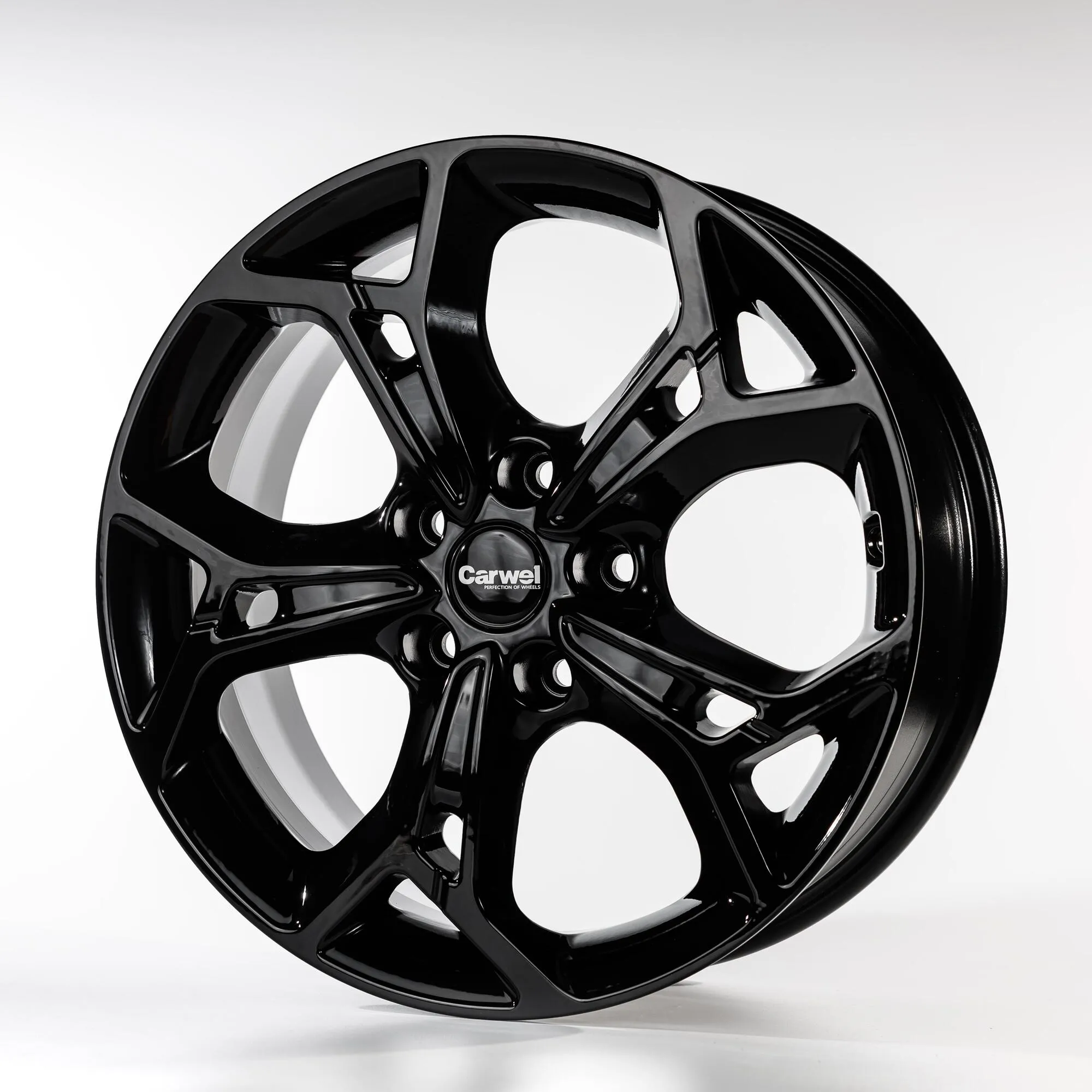 Диск литой R17 7J 5x114.3/56.1 ET48 Carwel Синтур 1702 BL 00115726