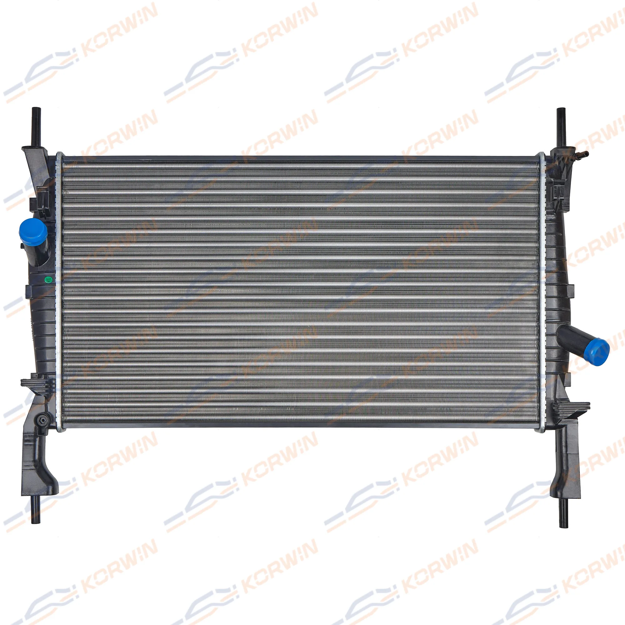Радиатор охлаждения Ford Transit 2.2-2.4TDCI  AC- (06-) MT сборный KORWIN KWKB2050