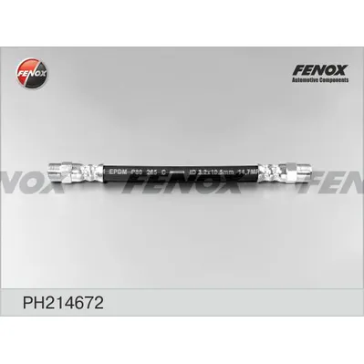 Шланг тормозной задний FENOX PH214672