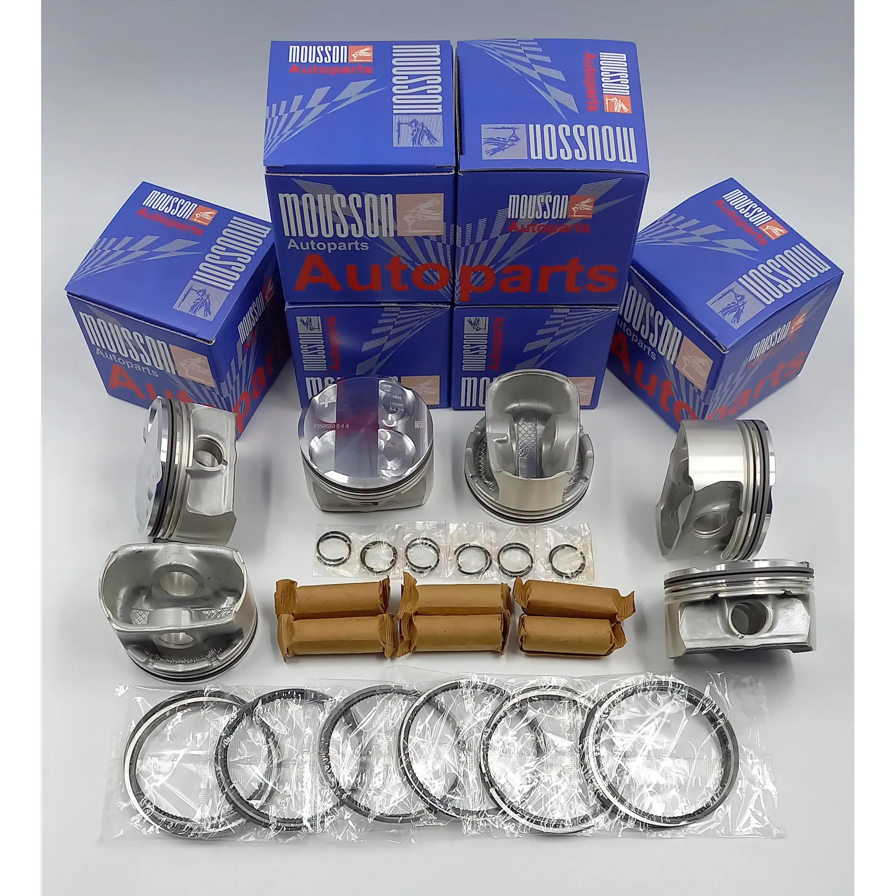 Поршень кольца комплект BMW 3,0L N52B30BE на 1 цилиндр MOUSSON SPRN52B30BESTD